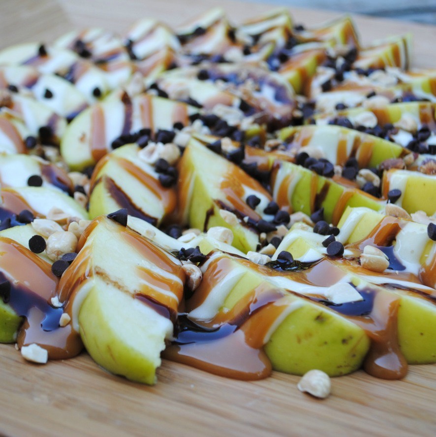 Apple nachos 
