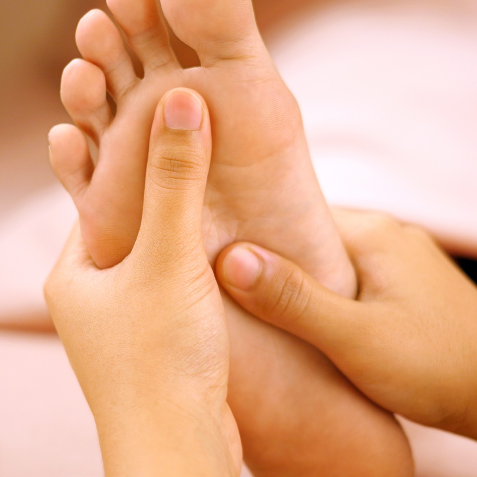 Massage
Pour a few drops of oil into the palm of ur hand & rotate it several times into both directions then massage the whole foot