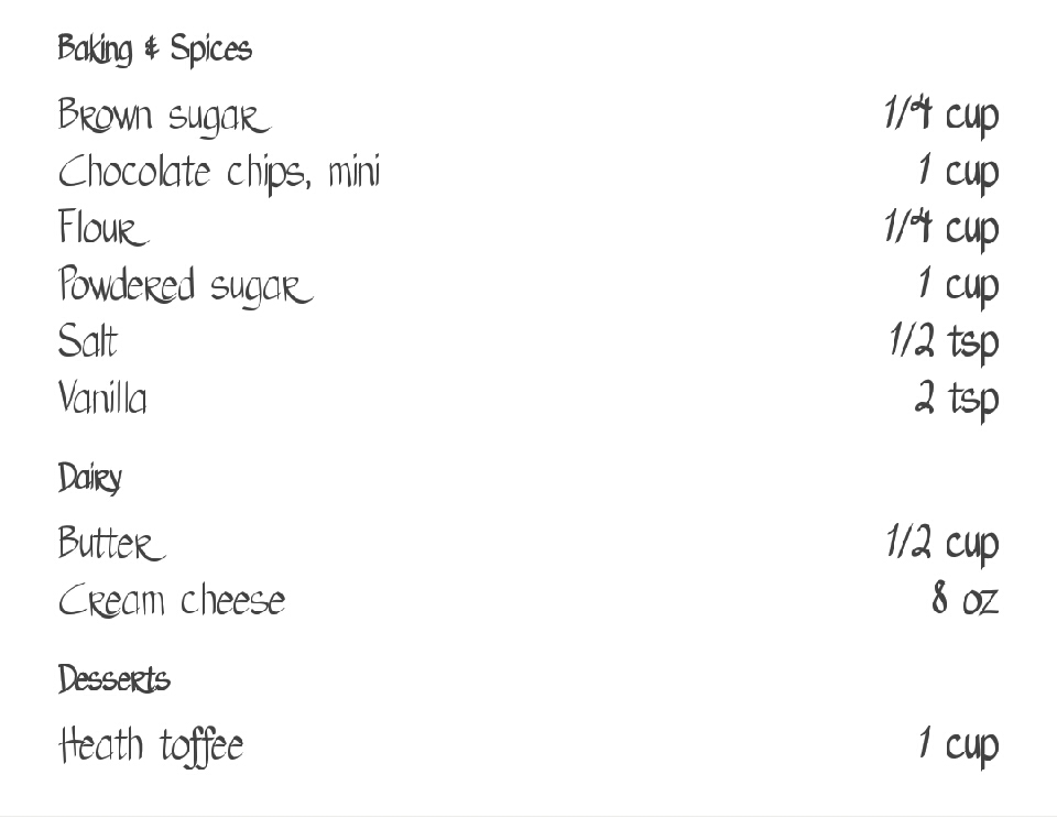      Chocolate Chip Cheesecake Dip!!!