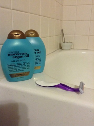 I used this shampoo to wash my hair and skipped conditioner because the oil is meant to moisturize your hair and I don't need extra moisture. 