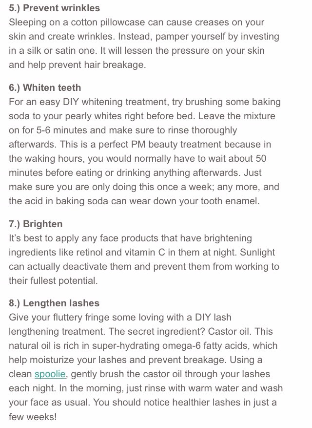 Overnight Beauty Secrets 🌙