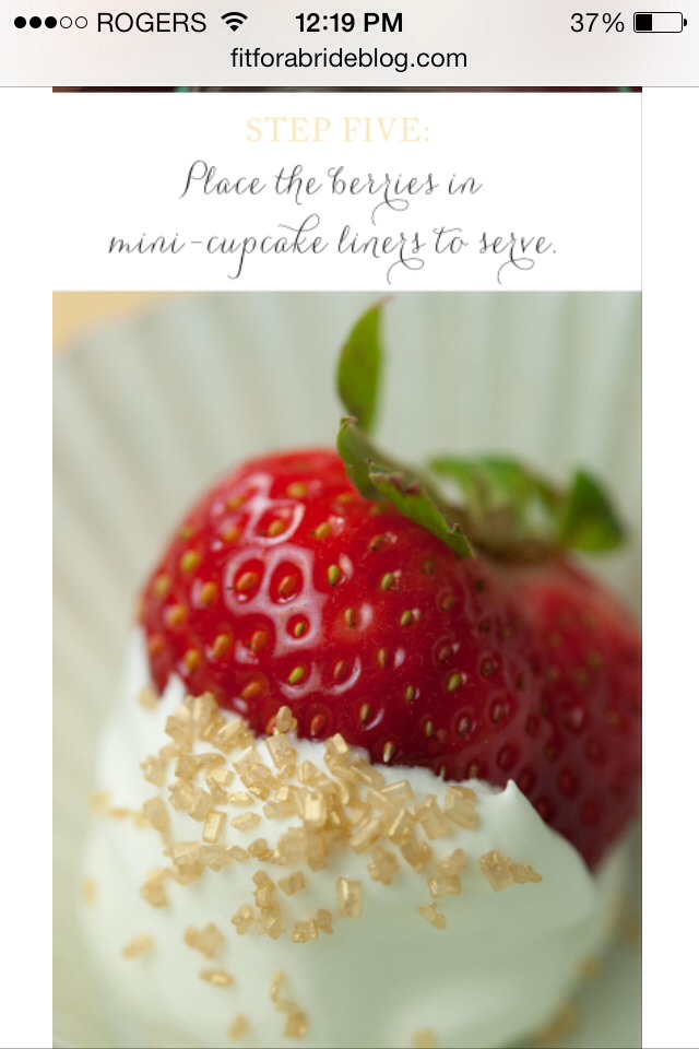 Birthday "Cake" Vodka-Soaked Strawberries With Cream! Yum
