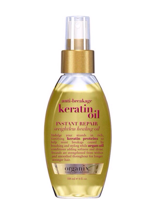 Healing oil for damaged hair