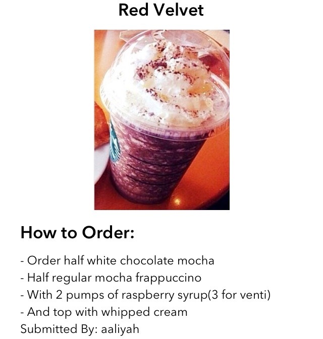 6 Starbucks Secret Frapps