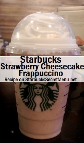 •Strawberries and milk to the bottom line
•Add creme base (2 pumps tall, 3 grande, 4 venti)
•Add vanilla bean powder (1 scoop tall, 2 grande, 3 venti)
•Add white mocha syrup (2 pumps tall, 3 grande, 4 venti)
•Add cinnamon dolce syrup (1 pump tall, 2 grande, 3 venti)