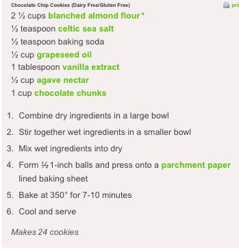 Gluten Free/Vegan Chocolate Chip Cookies 