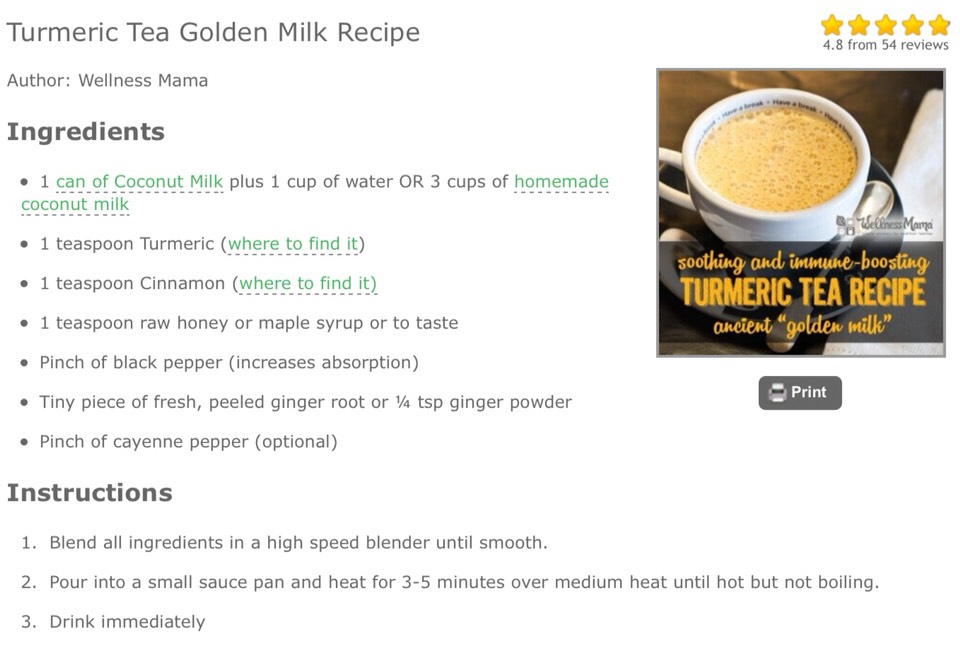 Healthy And Delicious, Soothing And Immune-Boosting, Turmeric Tea Recipe 😍❤️☕️ #tipit