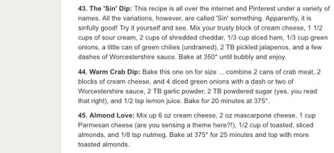 ⭐️ 101 Cream Cheese Dip Recipes ⭐️