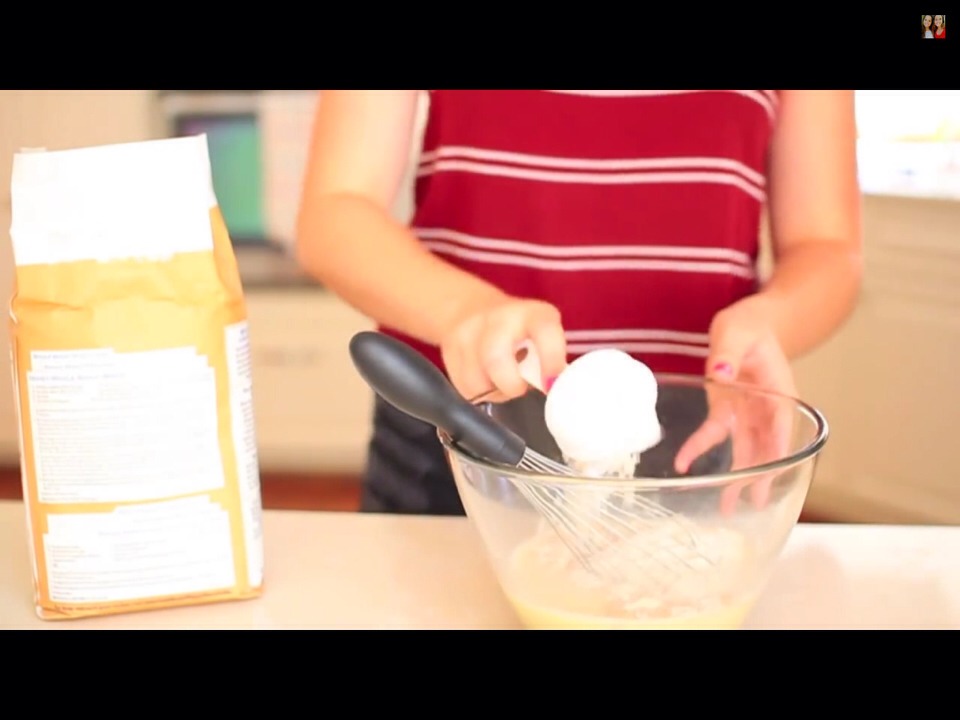 and finaly the flour