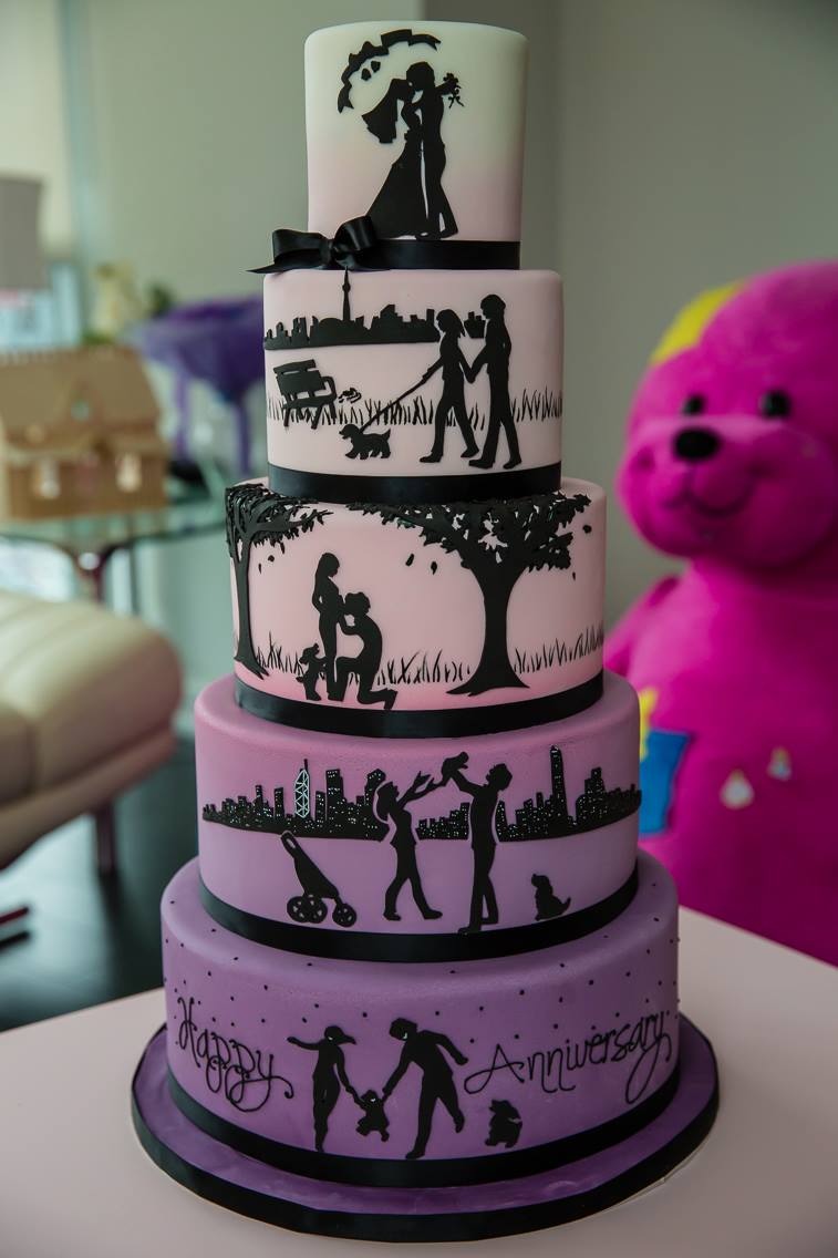 Abstract Wedding Cakes! 