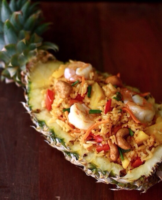Pineapple Shrimp Fried Rice