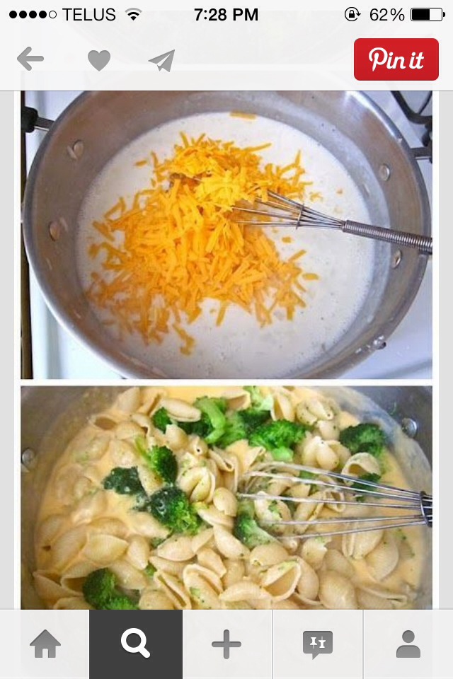 Creamy Broccoli Macaroni ! 