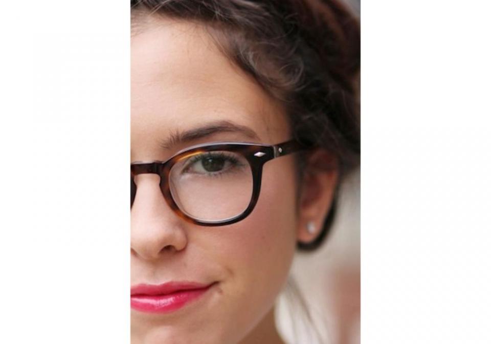 A bright pink glossy lip stain is the perfect (and fun!) complement to simpler, more understated eye makeup.

