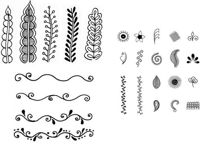 Simple Henna Designs 