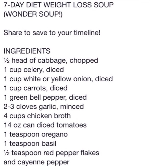 ✨ Amazing Weight-Loss Soup!✨