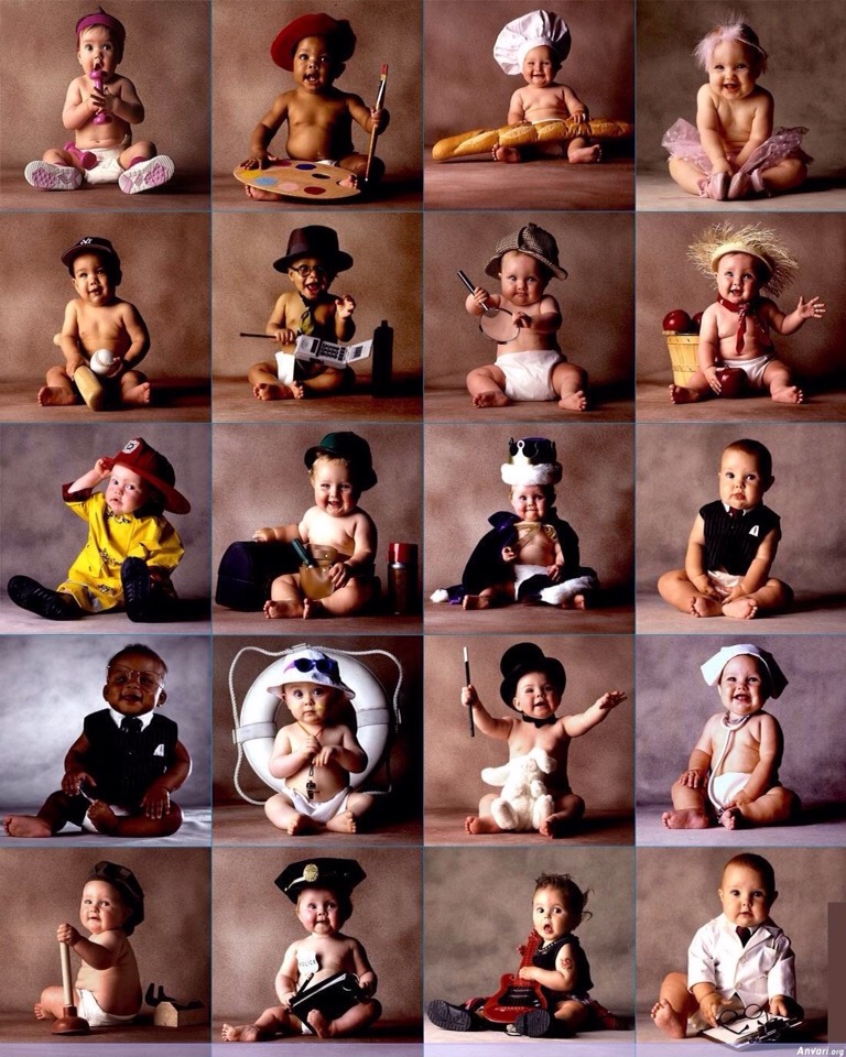 Cute & Easy Ideas For Baby Monthly Photos Pls Like & Share Thank You :D