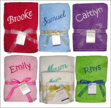 For £10 u can order a customised towel with the persons name. Its a really fun and useful gift suitable for anyone
