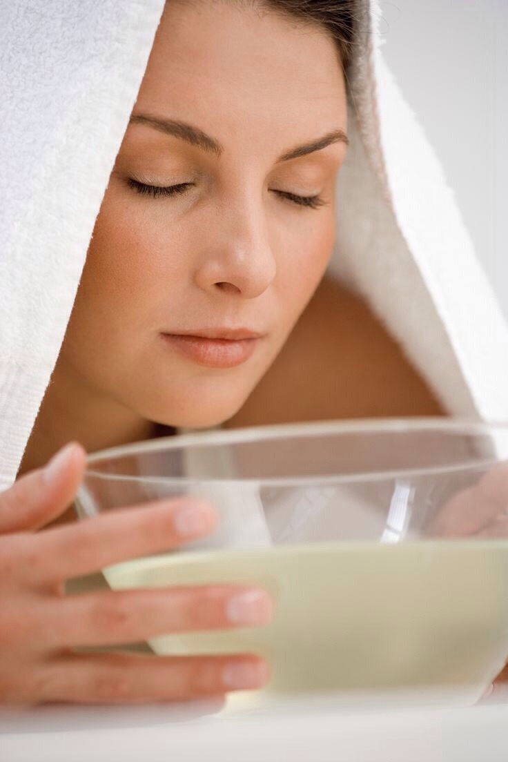 Steaming your face then apply acne cream or tea tree oil