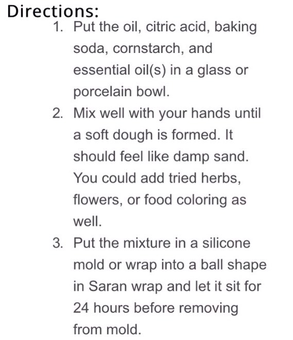 DIY Bath Fizzy Bombs!😛