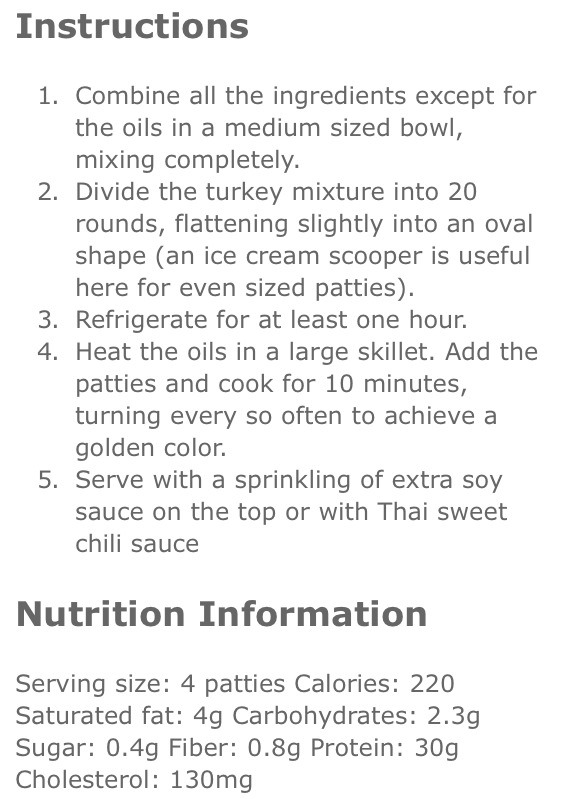 🍴Healthy Thai Sesame Patties! Yum!🍴