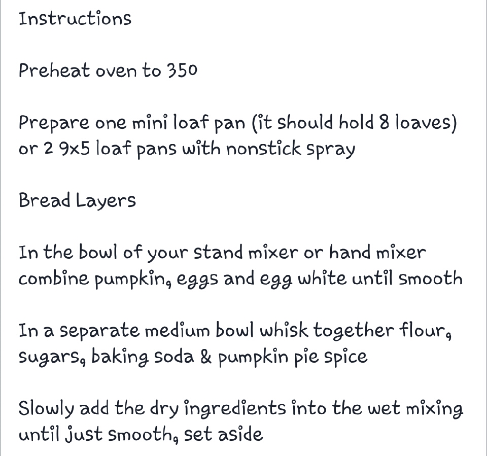 Pumpkin Cream Cheese Bread!