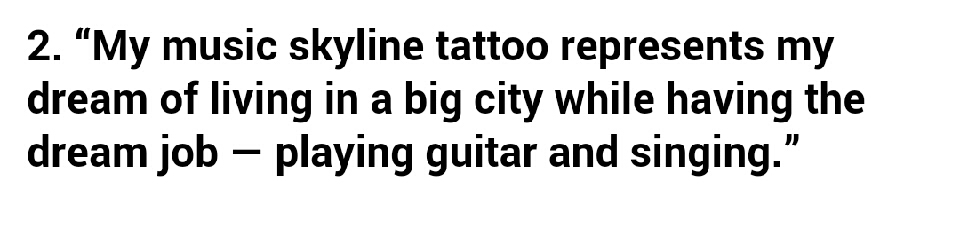 26 Inspiring Tattoos  All Music Lovers Will Appreciate!