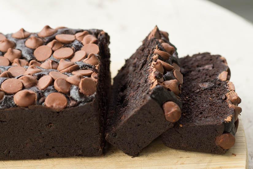 Double Chocolate Banana Bread 