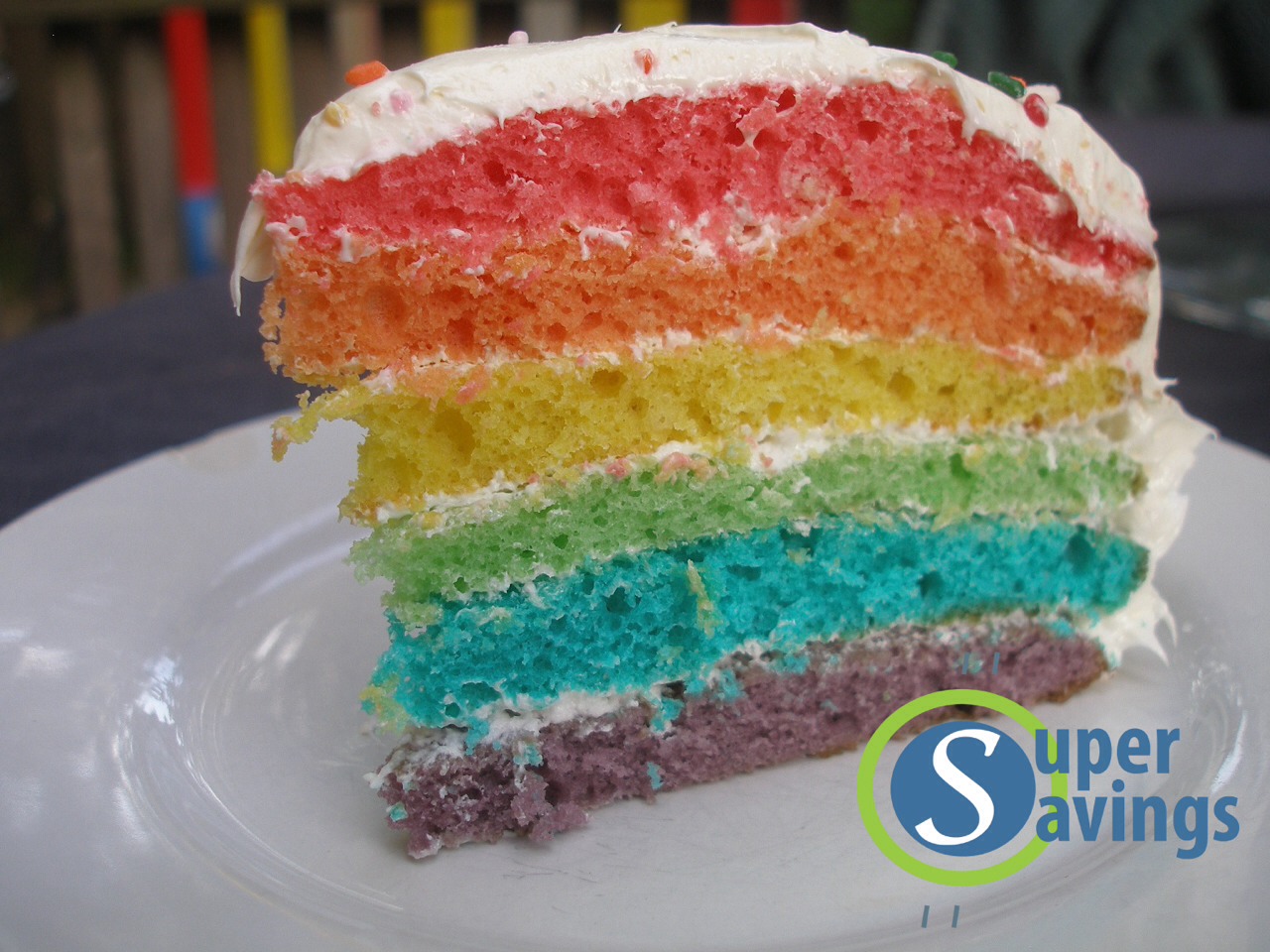 Rainbow cake !