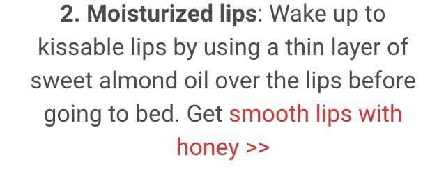 Overnight Beauty Tip