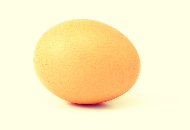 First you will need one egg