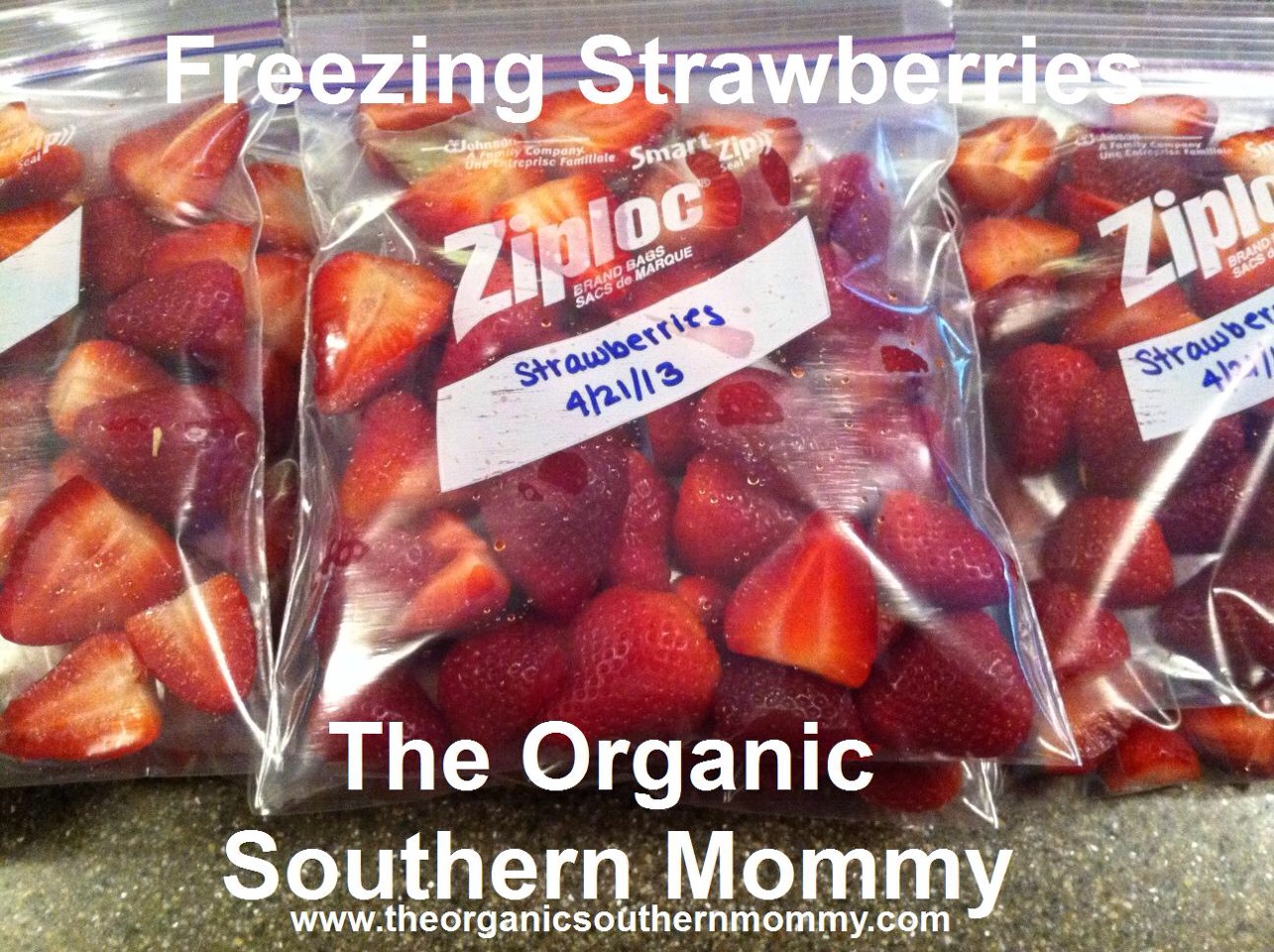 Once they are frozen store them in freezer bags!!