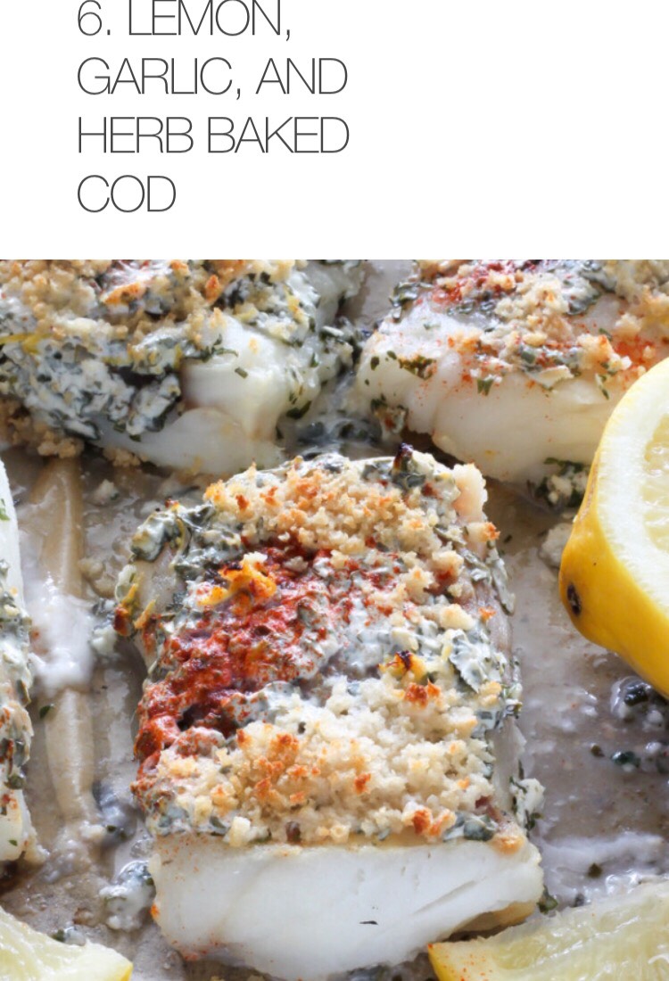 http://bakerbynature.com/20-minute-lemon-garlic-and-herb-baked-cod/