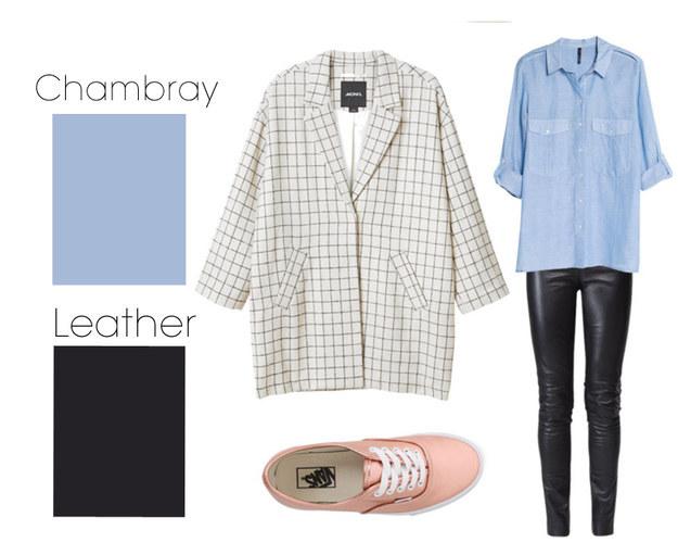 12. Chambray & Leather