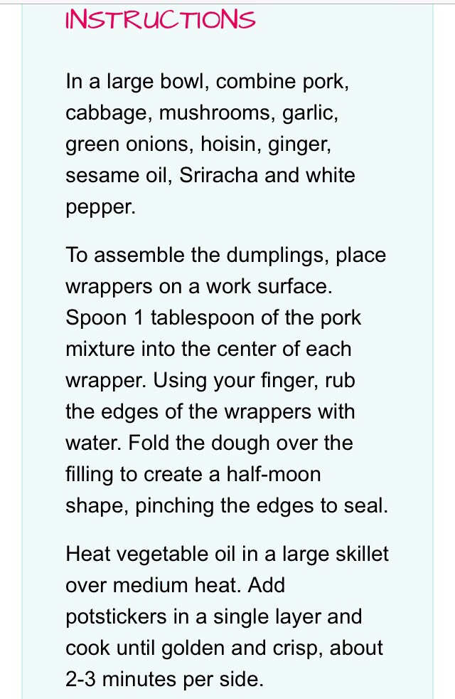 Homemade Potsticker Recipe  - Super Simple ! ❤️👍