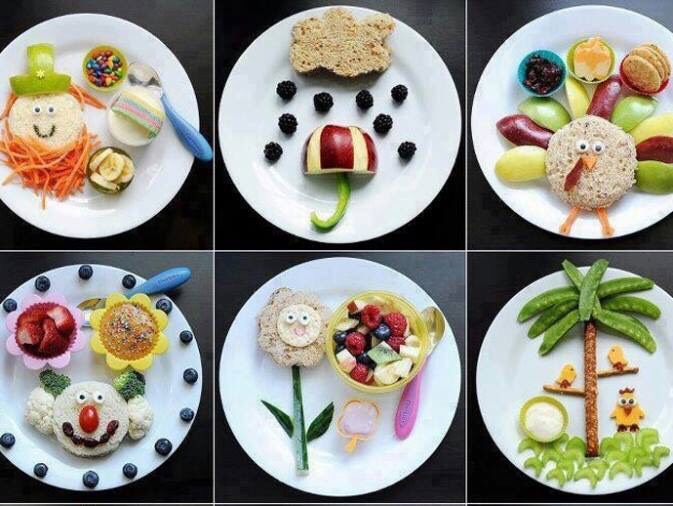 Adorable Ideas To Serve Fruits And Veggies To Kids. 