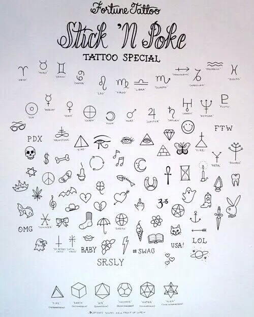 90+ Small Tattoos 