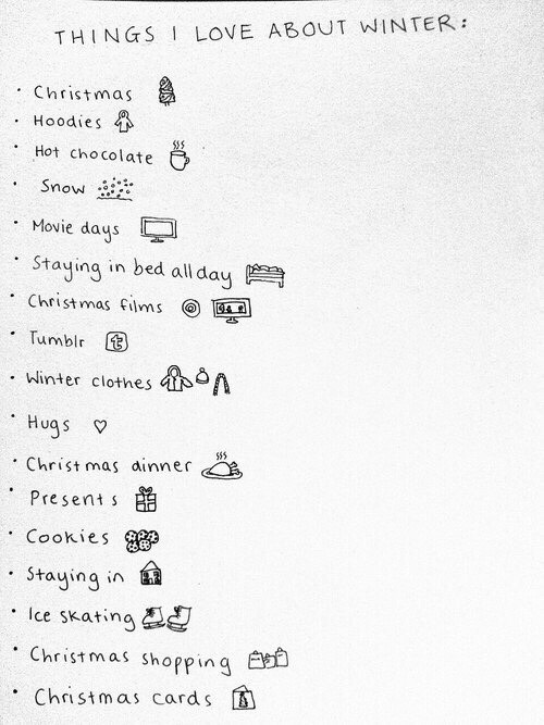 WINTER BUCKET LIST|2015-16