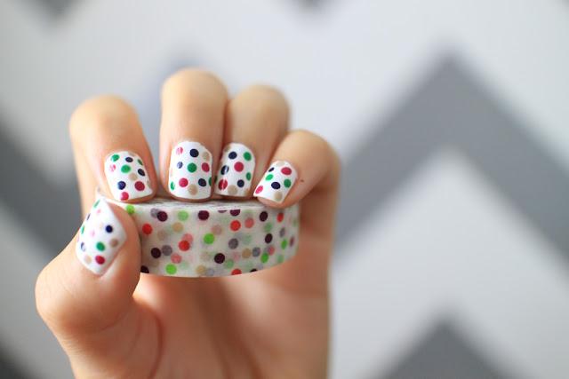 Awesome! Awesome! Polka Dot Nails DO!!!! Easy And Quick!!!!