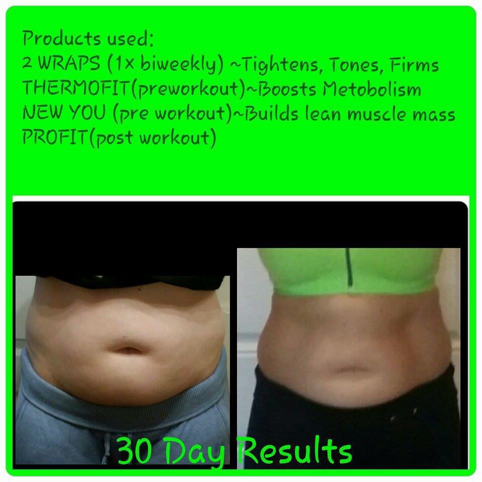 There is a list of the products used to achieve these results. 