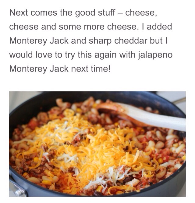 One Pot Mexican Skillet Pasta π