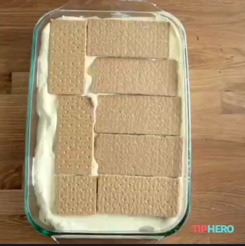 No Bake Eclair Cake. Step By Step Instructions 😍
