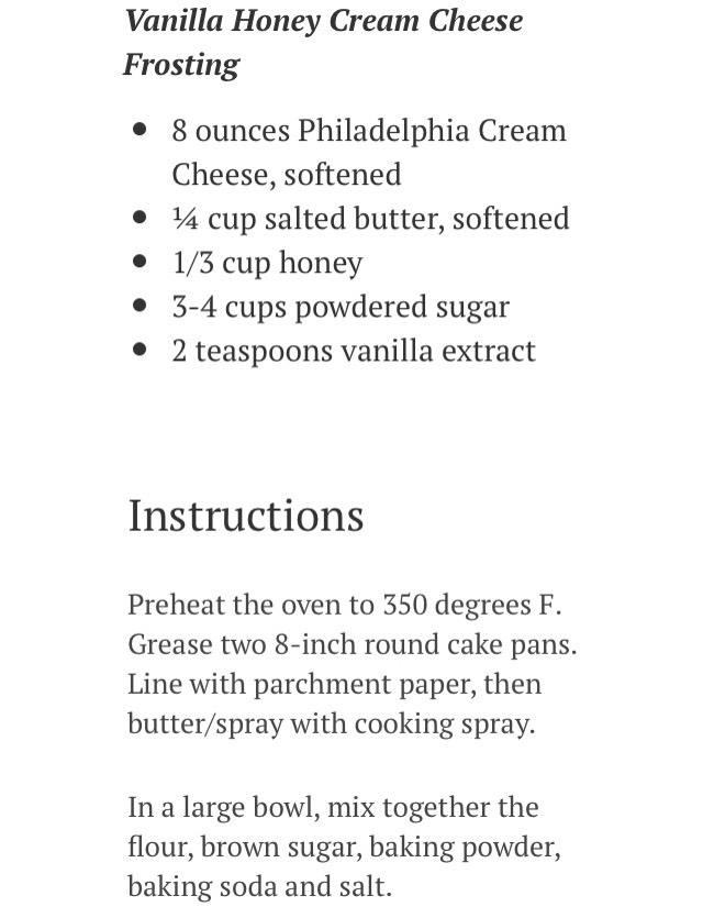 Green Tea Cake With Honey Vanilla Cream Cheese Frosting 