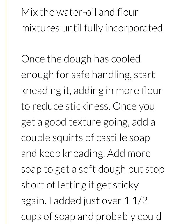 PLAY DOUGH SOAP!