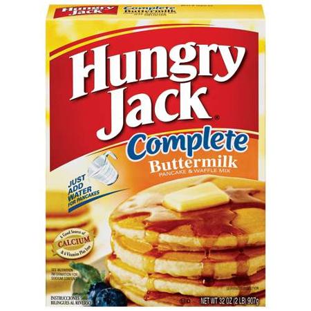 also find some pancake mix! any one works !