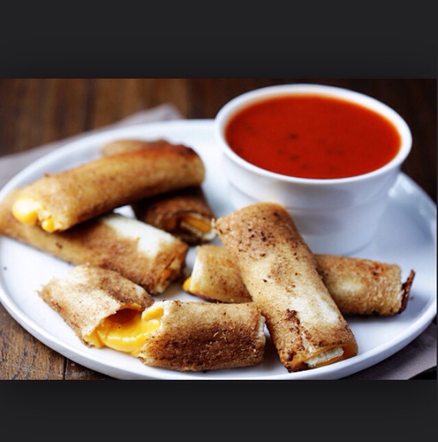 Dip in your favorite soup or dip, I recommend either tomato soup or chicken soup.