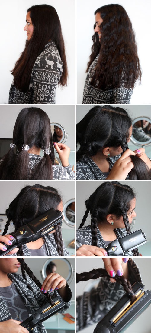Straightener Hair Hacks