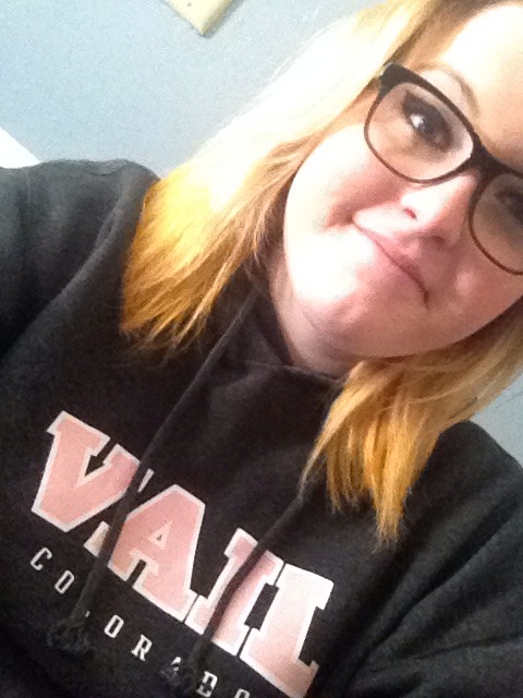 I choose orange, purple, and light blue for my hair. 