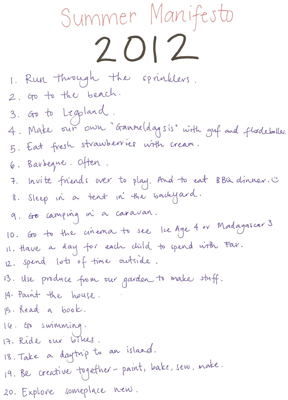 Fun Stuff To Do During Summer!☀️☀️