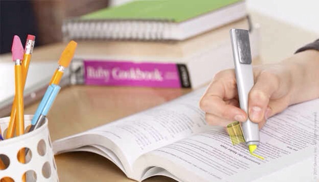 7. A highlighter that fades in six months.
