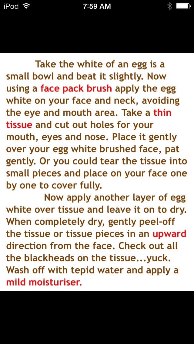 Peel Off Mask 